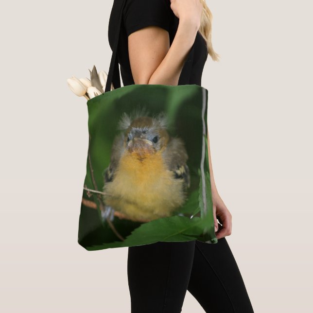Tote Bag Bébé mignon Oriole Jedgling Oiseau (De près)