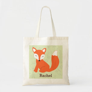 Tote Bag Bébé mignon vert Fourre-tout personnalisé par F