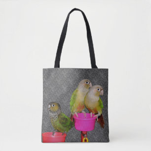 Tote Bag Bébé Perroquets de consin animal