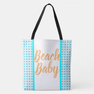 Tote Bag Bébé plage Collection de plage estivale Pattern