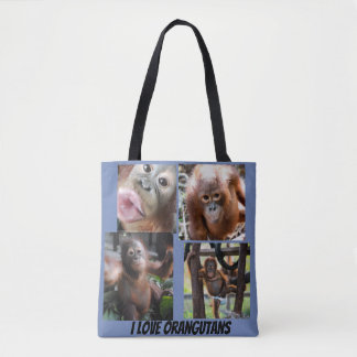 Tote Bag Bébés d'orang-outan
