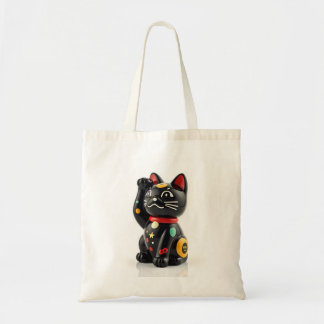 Tote Bag beckoning cat: Japanese-Inspired Art