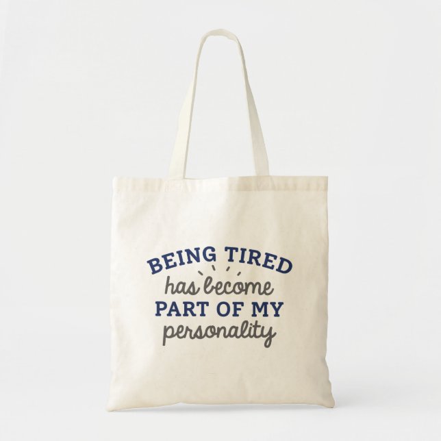 Tote Bag Become Part de My Personality (Devant)
