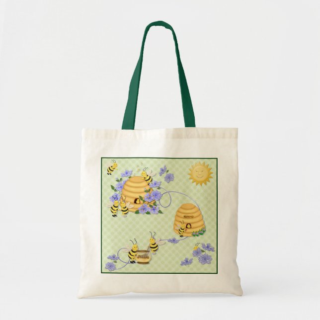 Tote Bag Bee Dance Party (Devant)