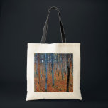 Tote Bag Beech Grove, Gustav Klimt<br><div class="desc">Gustav Klimt (14 juillet 1862 - 6 février 1918) était un peintre symboliste autrichien et l'un des membres les plus importants du mouvement de sécession de Vienne. Klimt est réputé pour ses peintures, ses peintures murales, ses croquis et autres objets d'art. En plus de ses oeuvres figuratives, qui comprennent des...</div>