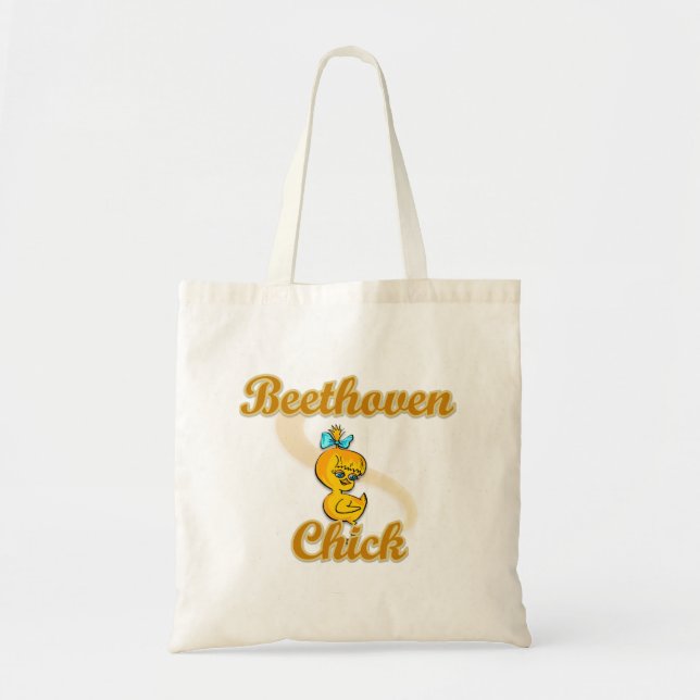 Tote Bag Beethoven Chick (Devant)