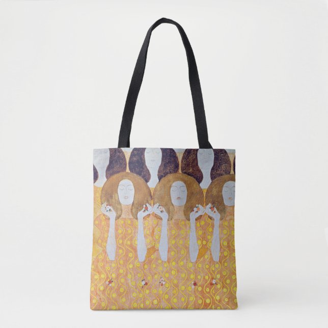 Tote Bag Beethoven Frieze (détail), Gustav Klimt (Devant)