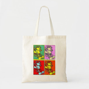 Tote Bag Beethoven pop-art