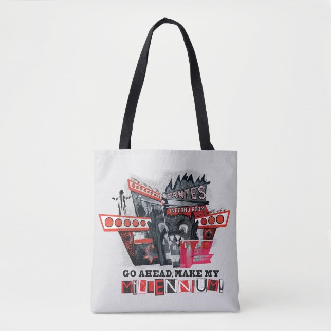 Tote Bag Beetlejus | Aller de l'avant faire mon millénaire (Devant)