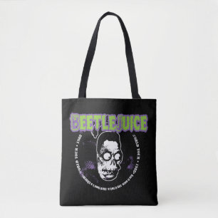 Tote Bag Beetlejus   Harry le Hunter Tête rétrécie