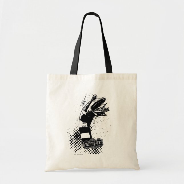 Tote Bag Beetlejus | Illustration du ver de sable (Devant)