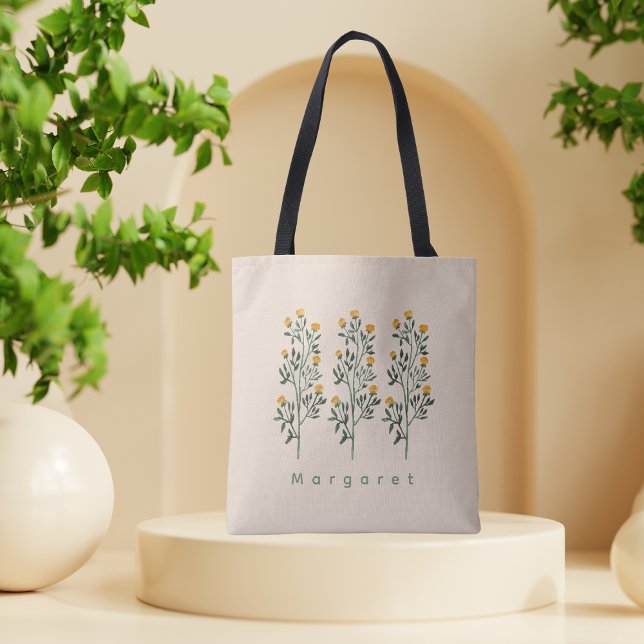 Tote Bag Beige Bohème Élégance Chic Design (Créateur téléchargé)