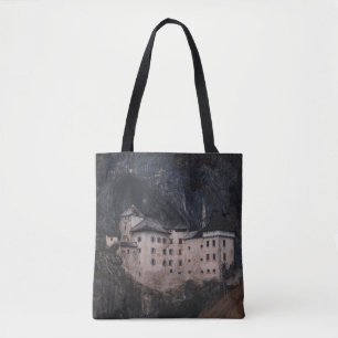TOTE BAG BEIGE ET BÉTON NOIR