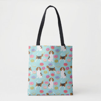 Tote Bag Beignet Fourre-tout de beagle