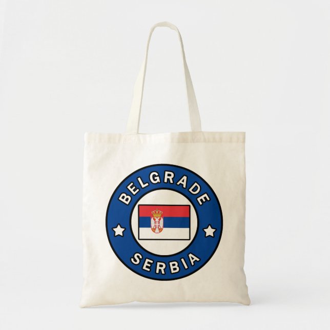Tote Bag Belgrade Serbie (Devant)
