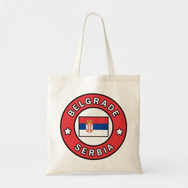 Tote Bag Belgrade Serbie (Devant)