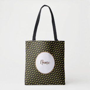 Tote Bag Bélier  Astrologie Personnalisée Dorée