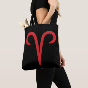 Tote Bag Bélier Astrologie Zodiaque Mars Avril Anniversaire
