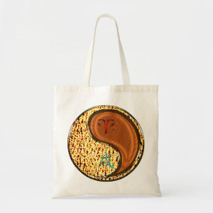 Tote Bag Bélier & Chien de Bois