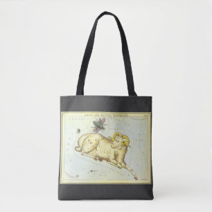 Tote Bag Bélier, Constellation Vintage, Miroir d'Urania