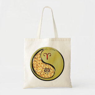 Tote Bag Bélier et lapin métallique