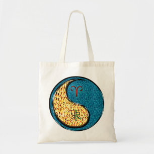 Tote Bag Béliers et chèvre d'eau