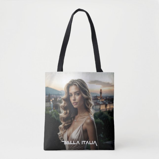 TOTE BAG BELLA ITALIA - AMOUR D'ITALIE (Devant)