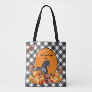 Tote Bag Belle Automne Cheval d'automne