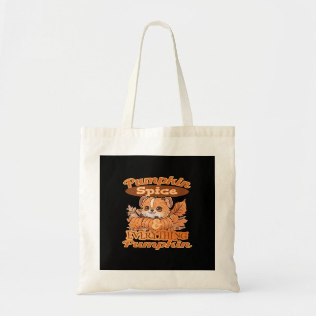 Tote Bag Belle Chute Citrouille Épice De Vie (Devant)