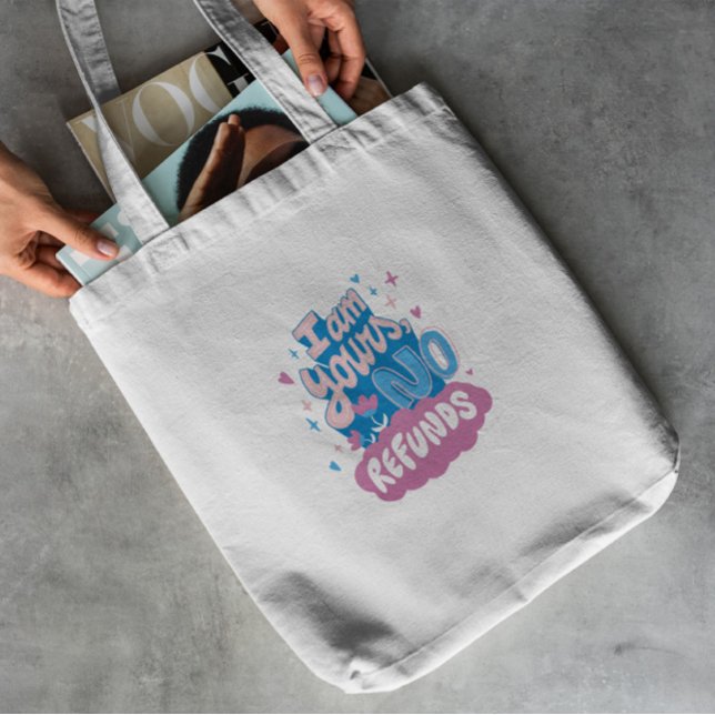 Tote Bag Belle Citation de la Saint Valentin (Créateur téléchargé)