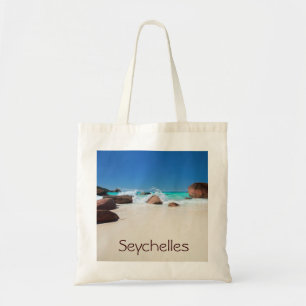 Tote Bag Belle côte rocheuse aux Seychelles