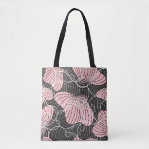 Tote Bag Belle couleur abstrait sans couture motif. Dos