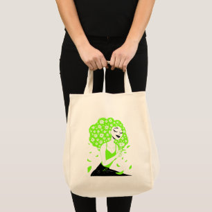 Tote Bag Belle dame aux roses