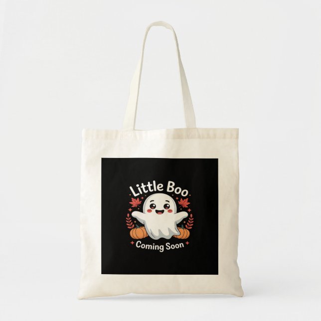 Tote Bag Belle Faire-part de grossesse Halloween (Devant)