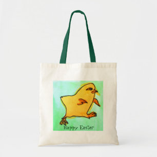 Tote Bag Belle hanche Retro de poussette de Pâques illustra