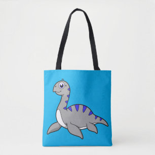 Tote Bag Belle Illustration D'Un Monstre Loch Ness.