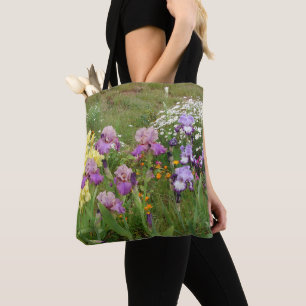 Tote Bag Belle Iris Fleur violet Fleur Photo