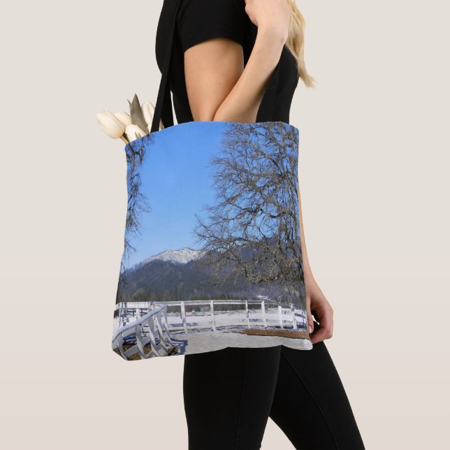 Tote Bag Belle journée en hiver..... (De près)