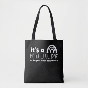 Tote Bag Belle journée pour soutenir l'enseignant de l'éduc