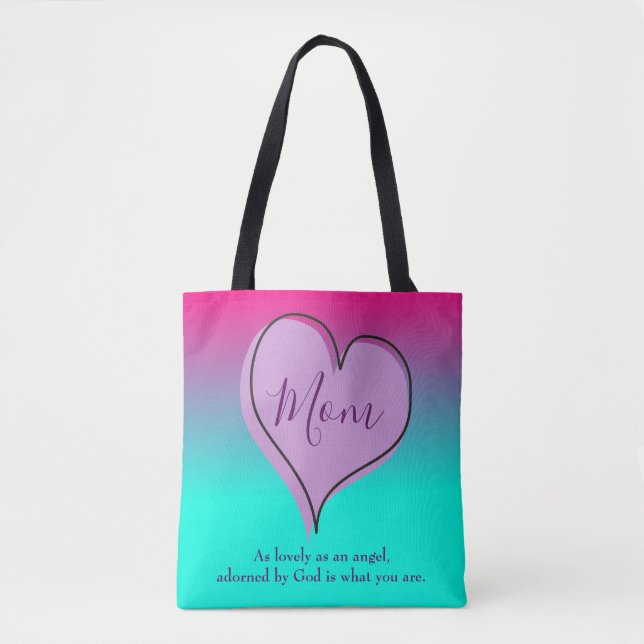 Tote Bag Belle maman Ombre (Devant)