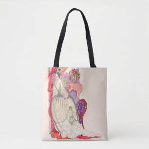 Tote Bag belle mariée dans une belle robe