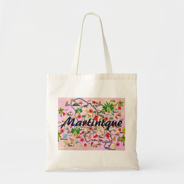 Tote Bag Belle Martinique  (Devant)