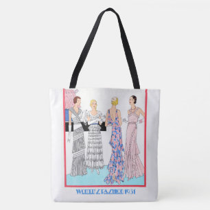 Tote Bag Belle mode féminine 1931