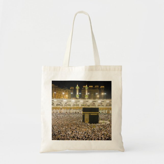 Tote Bag Belle Mosquée Mecque Islam kaaba Cadeau (Devant)