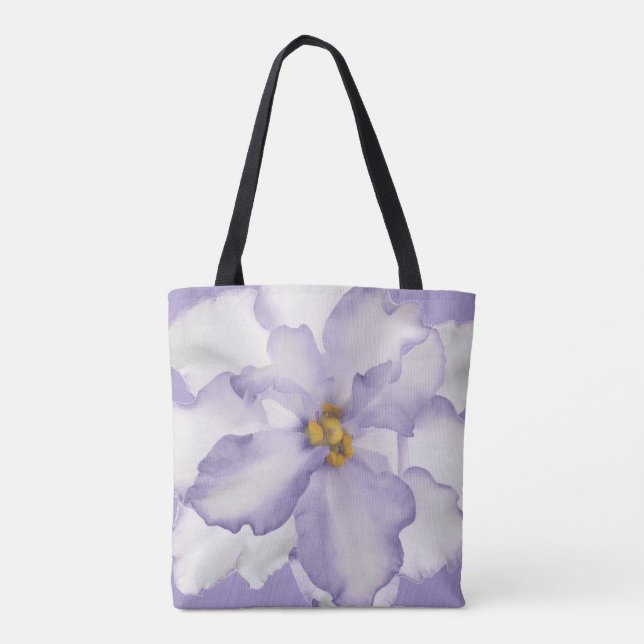 Tote Bag Belle Orchidée Lavande (Dos)