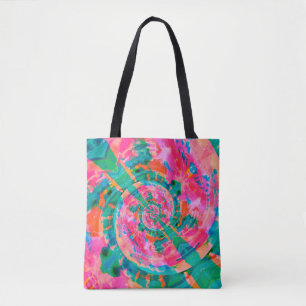 Tote Bag belle peinture émotionnelle comme illustration abs