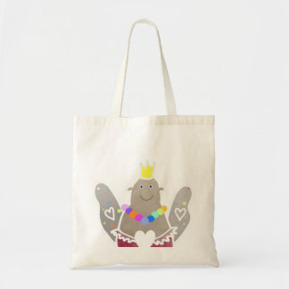 Tote Bag Belle robe et couronne