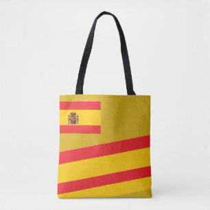 Tote Bag Belles couleurs du drapeau espagnol Espagnol