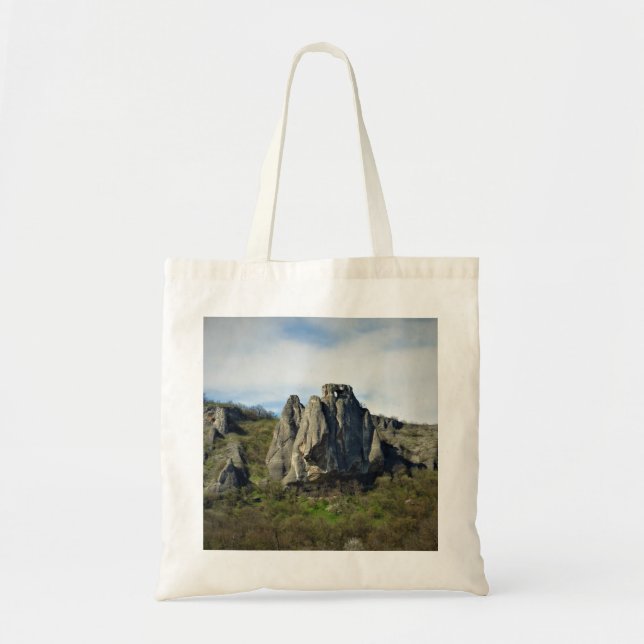 Tote Bag Belles falaises Photo Budget Fourre-tout (Devant)
