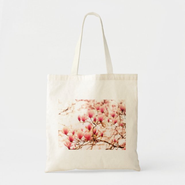 Tote Bag Belles fleurs de cerisier - Central Park (Devant)